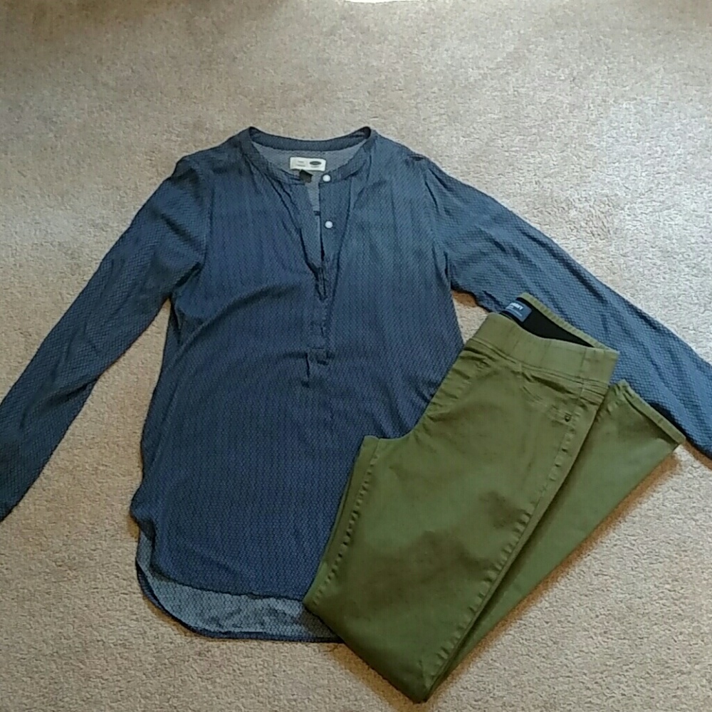 Blue tunic